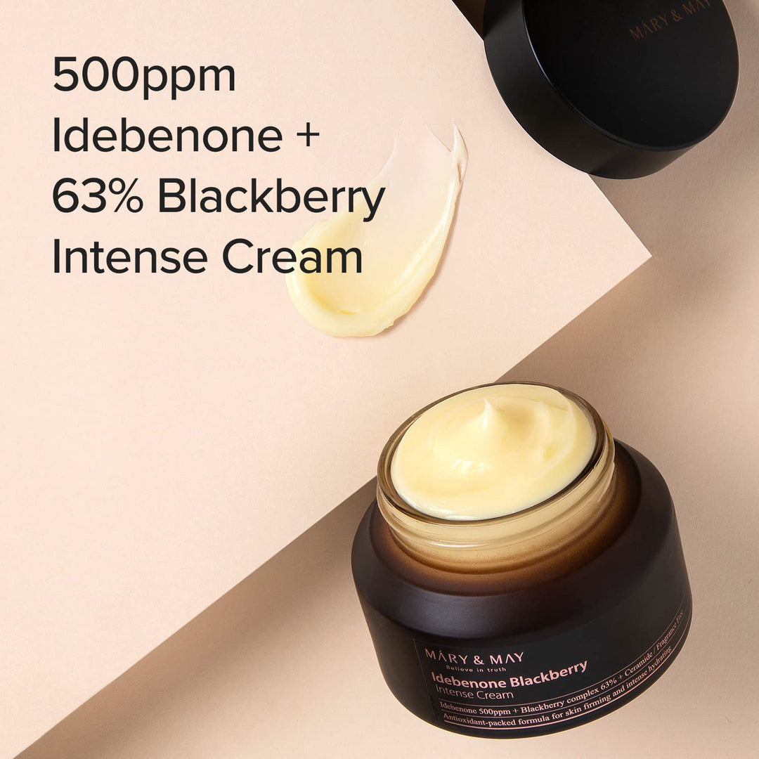 Idebenone + Blackberry Intensive Care Cream 2.46oz