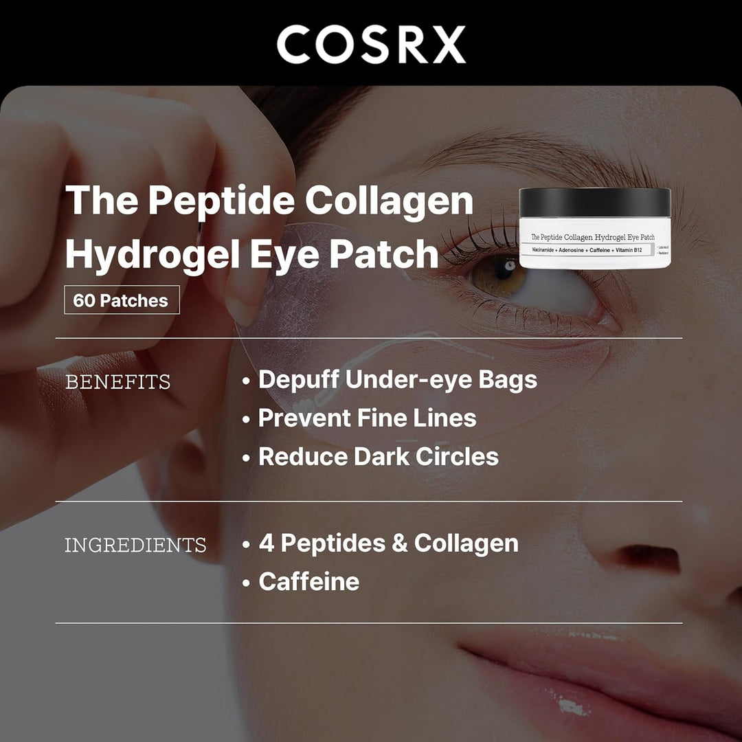 Peptide Collagen Hydrogel Eye Patch 60 Patches