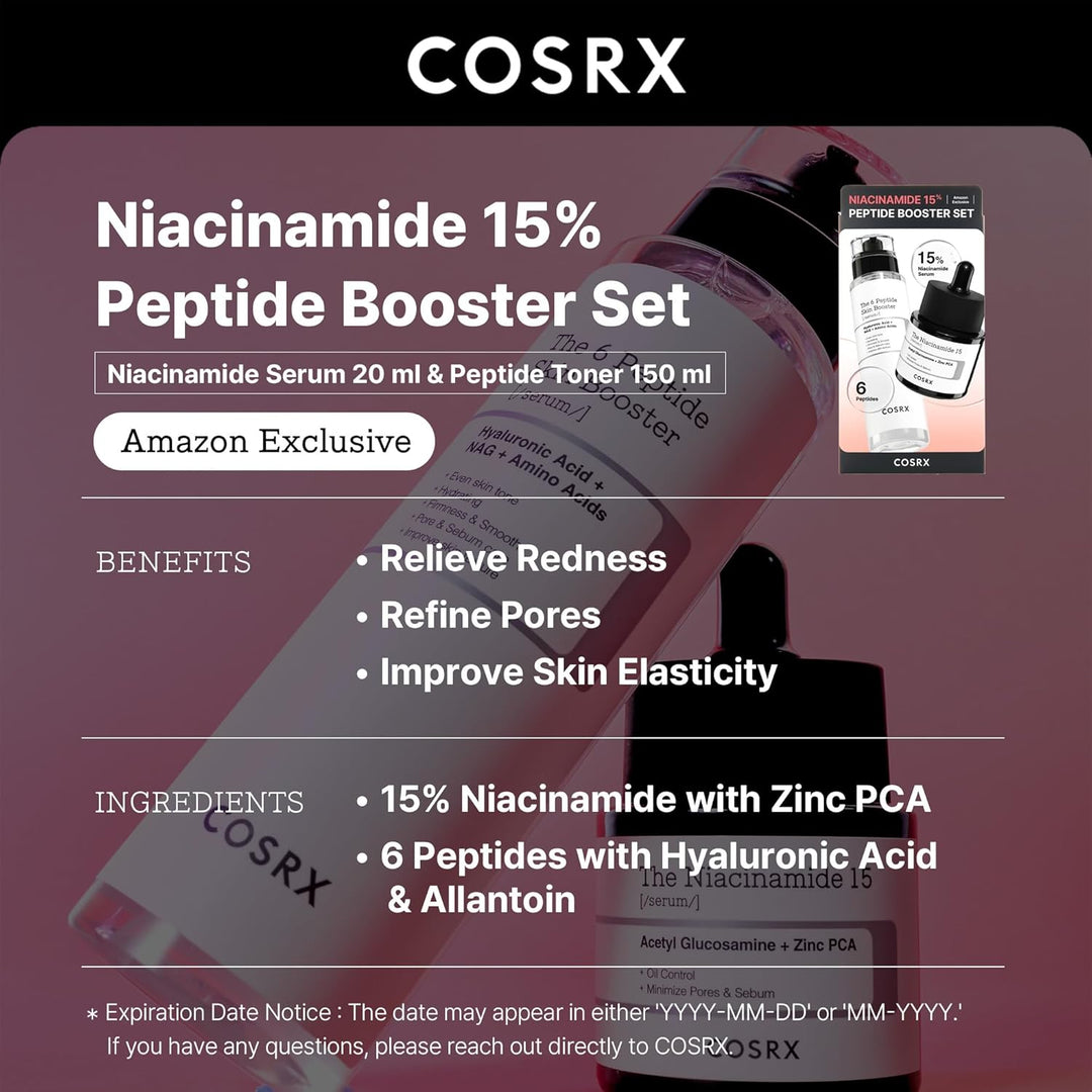 Niacinamide 15% Peptide Booster Set