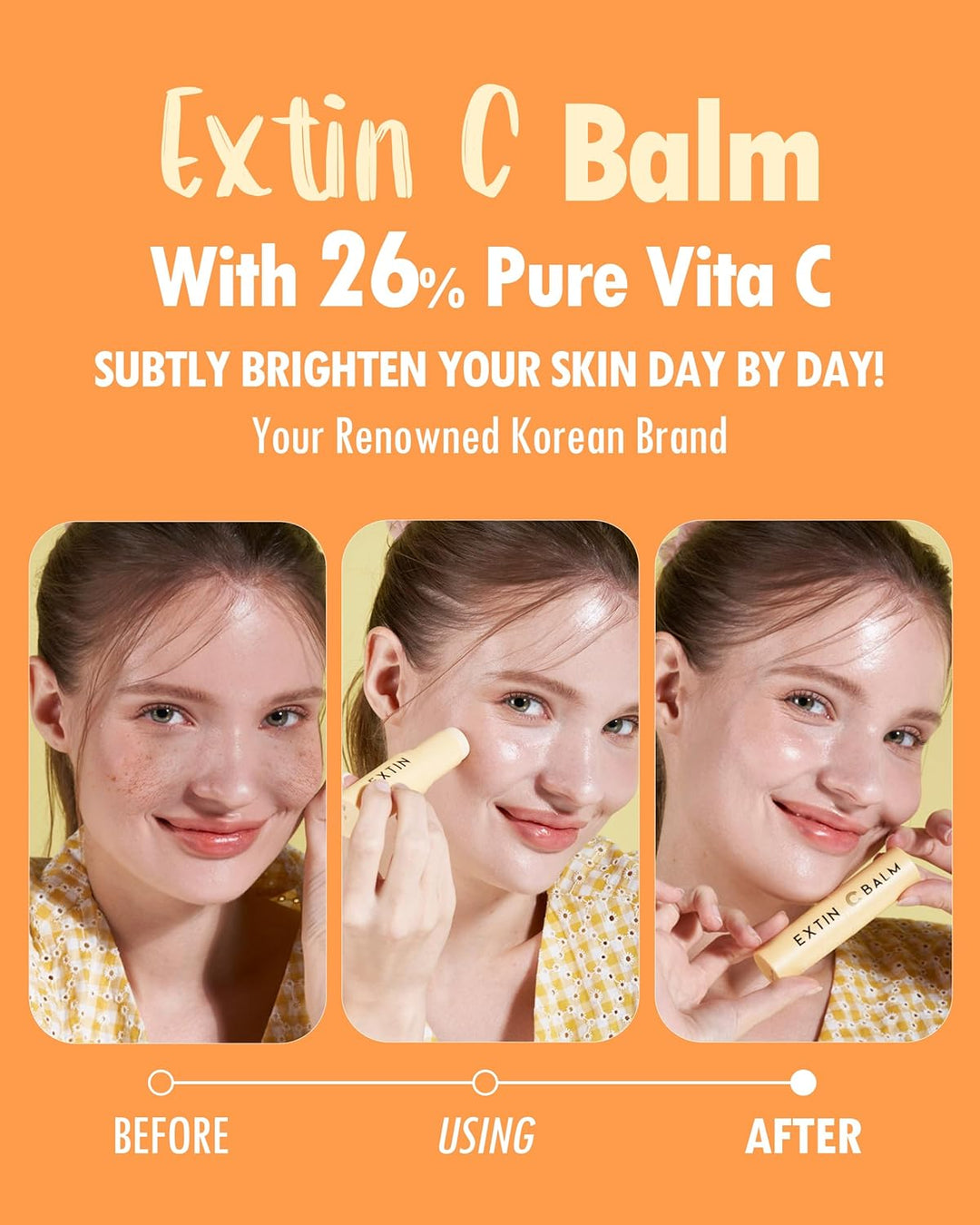 Extin C Face Balm 0.32 fl oz