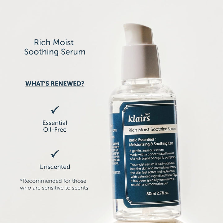 Rich Moist Soothing Serum 2 7 fl oz 80 ml