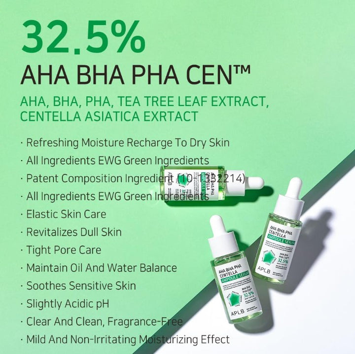 AHA BHA PHA Centella Ampoule Serum 40ml / 1.35 fl. oz.