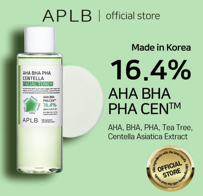 AHA BHA PHA Centella Facial Toner 5.41fl. oz.