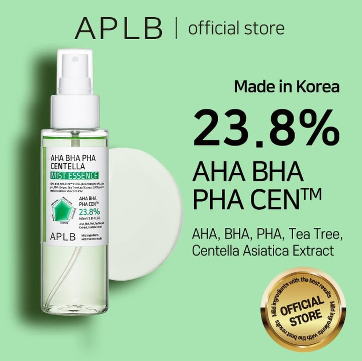 AHA BHA PHA Centella Mist Essence 105ml / 3.55 fl. oz.