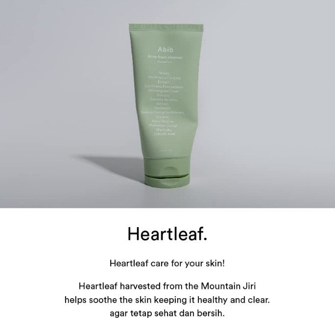 Acne Foam Cleanser Heartleaf Foam 5.07 fl oz / 150 ml