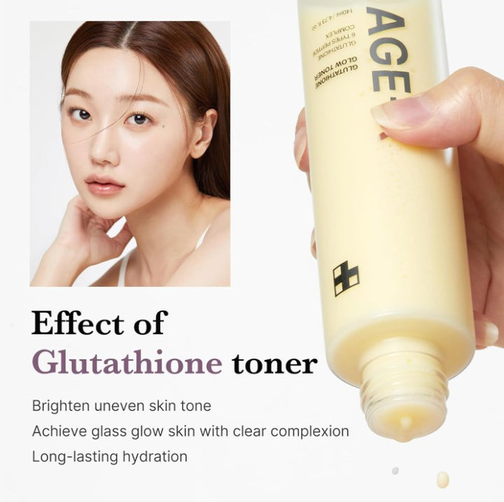 Age-R Glutathione Glow Milky Toner 140ml