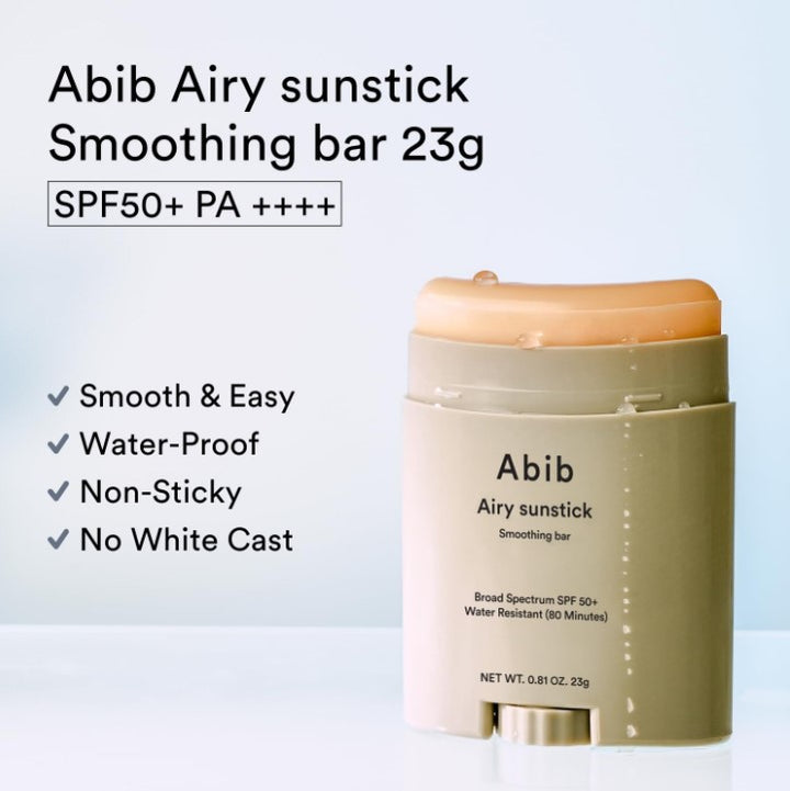 Airy Sunstick Smoothing Bar SPF50 23g