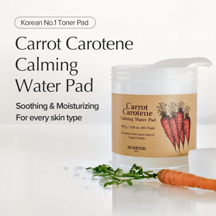 Carrot Carotene Calming Water Pad 60 sheets