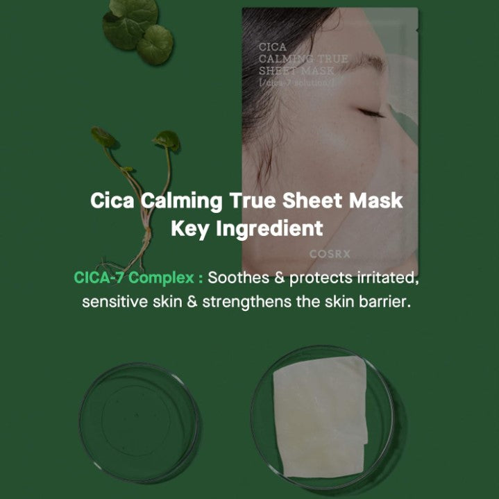 Cica Calming True Sheet Mask 21ml / 0.71 fl. oz.