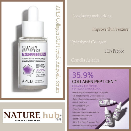 Collagen EGF Peptide Ampoule Serum 1.35fl. oz.