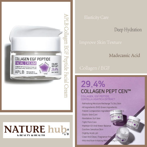 Collagen EGF Peptide Facial Cream 1.86fl. oz.