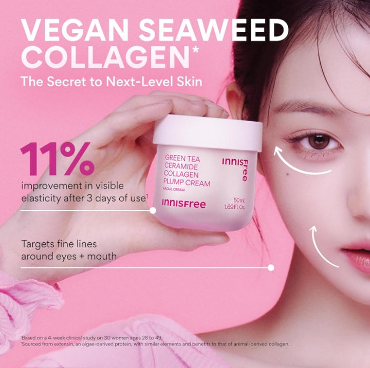 Green Tea Ceramide Collagen Plump Cream 50ml