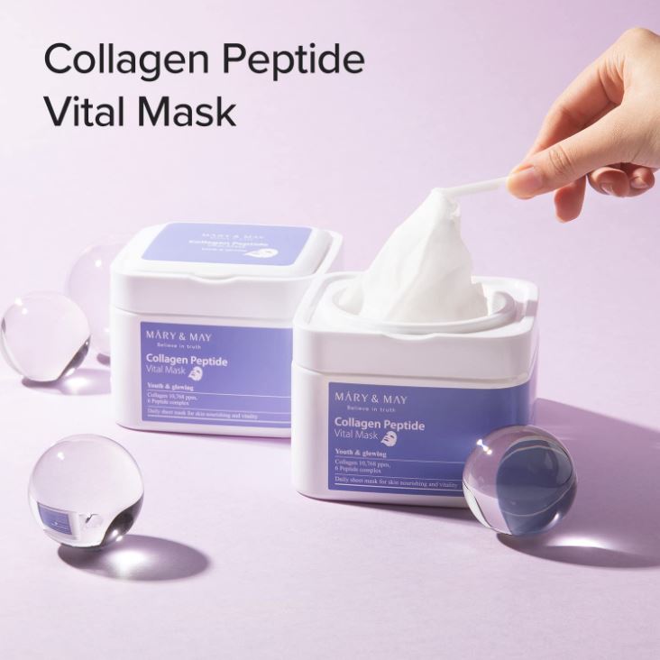 Collagen Peptide Vital Mask 30 Sheets