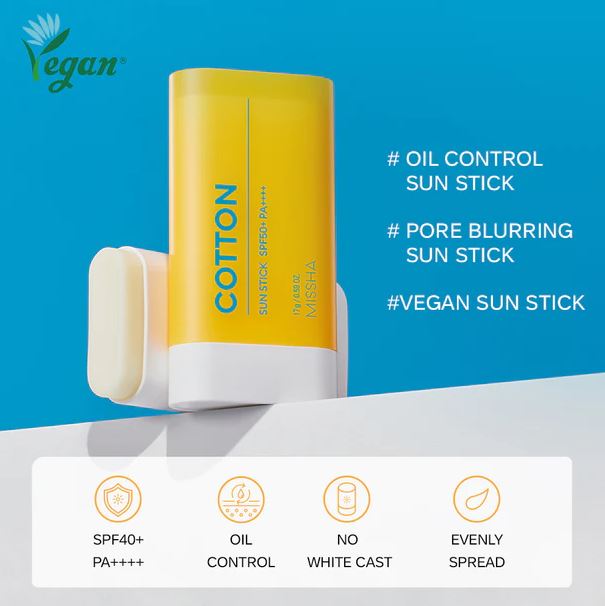 All-around Safe Block Cotton Sun Stick SPF50+ PA++++ 17g