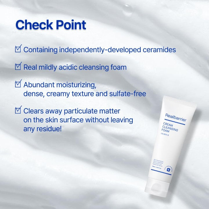 Cream Cleansing Foam 120ml / 4.05 fl. oz.