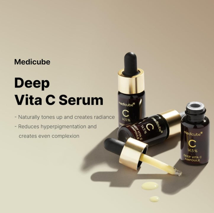 Deep Vita C Ampoule 10g 3 bottles