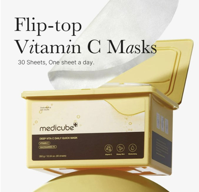 Deep Vita C Daily Quick 30 Sheet Masks