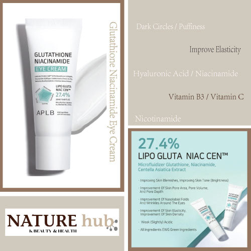 Glutathione Niacinamide Eye Cream 0.68fl. oz.