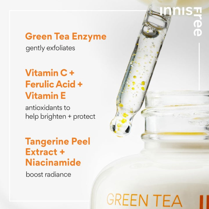 Green Tea Enzyme Vitamin C Brightening Serum 30ml