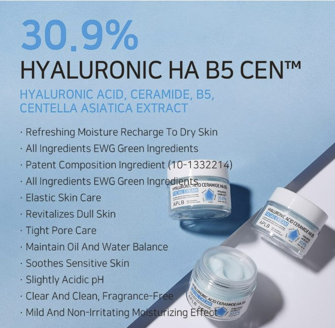 Hyaluronic Acid Ceramide HA B5 Facial Cream 55ml / 1.86 fl. oz.