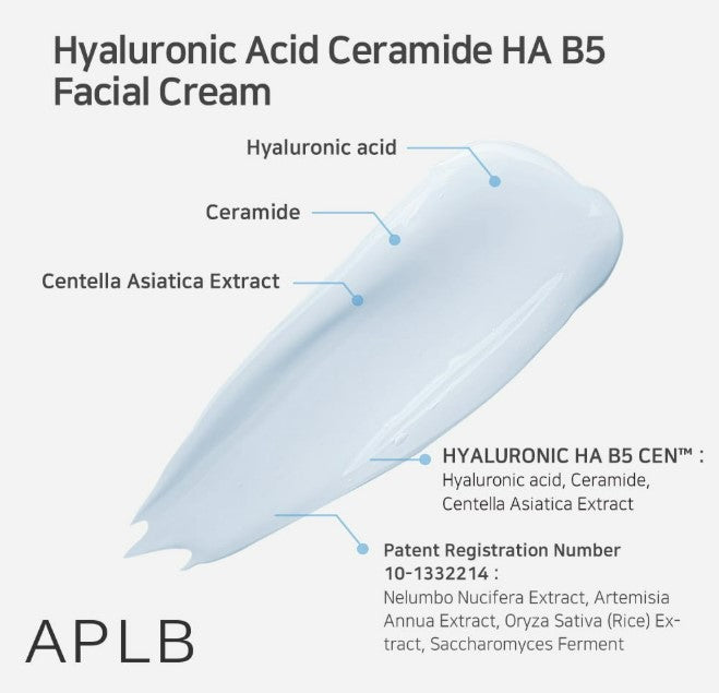 Hyaluronic Acid Ceramide HA B5 Facial Cream 55ml / 1.86 fl. oz.