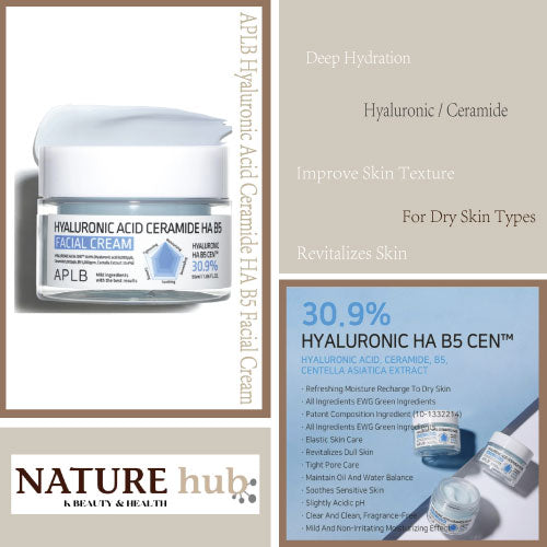 Hyaluronic Acid Ceramide HA B5 Facial Cream 55ml / 1.86 fl. oz.