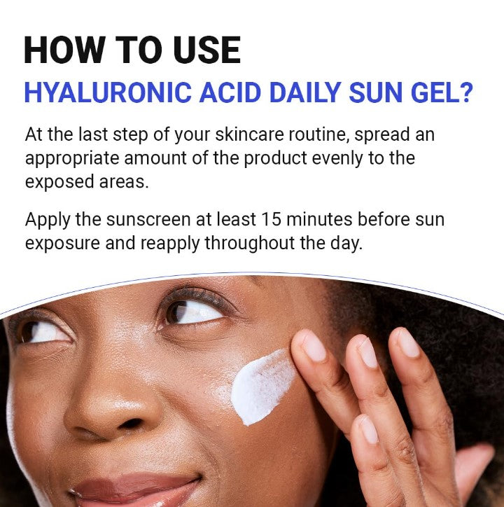 Hyaluronic Acid Daily Sun Gel 50ml