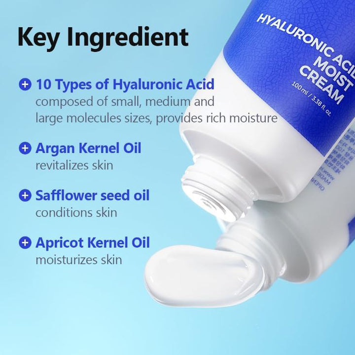 Hyaluronic Acid Moist Cream 100ml / 3.38 fl. oz.