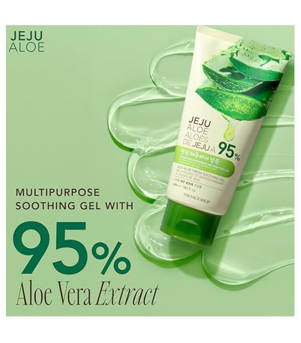 Jeju Aloe Soothing Gel Tube 300ml / 10.1 fl. oz.