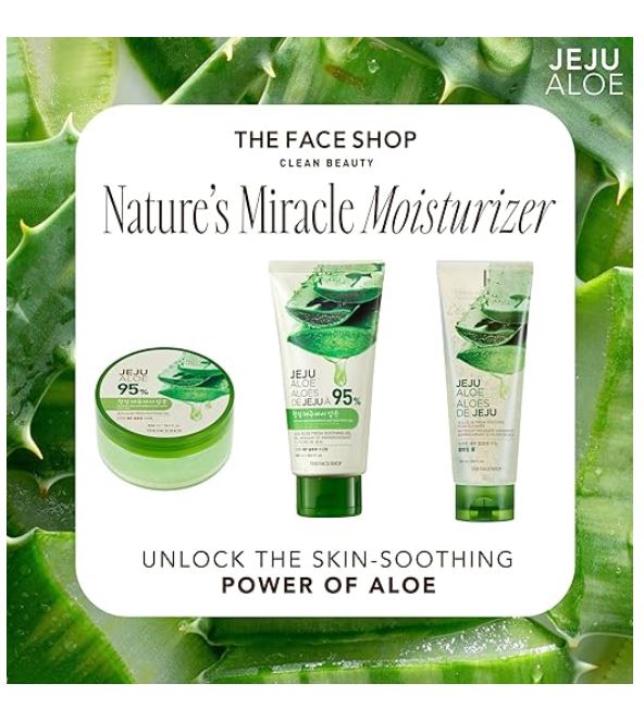 Jeju Aloe Soothing Gel Tube 300ml / 10.1 fl. oz.