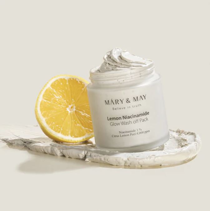 Lemon Niacinamide Glow Wash Off Pack 125g