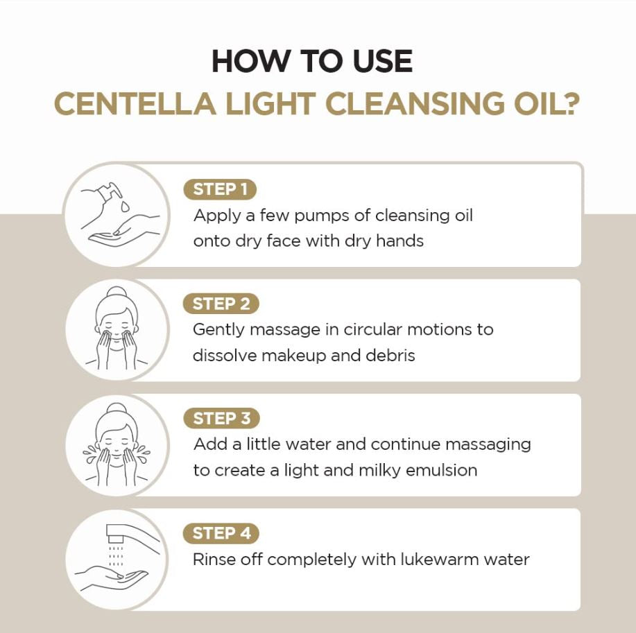 Madagascar Centella Light Cleansing Oil 30ml / 1.01 fl. oz.