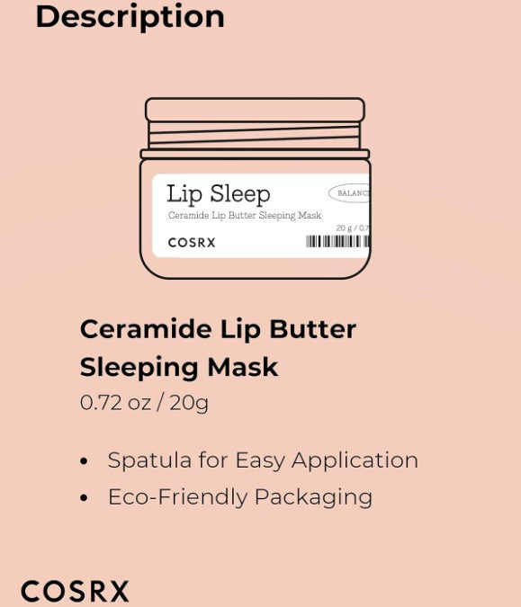 Lip Care Balm for Dry Chapped Lips 20g