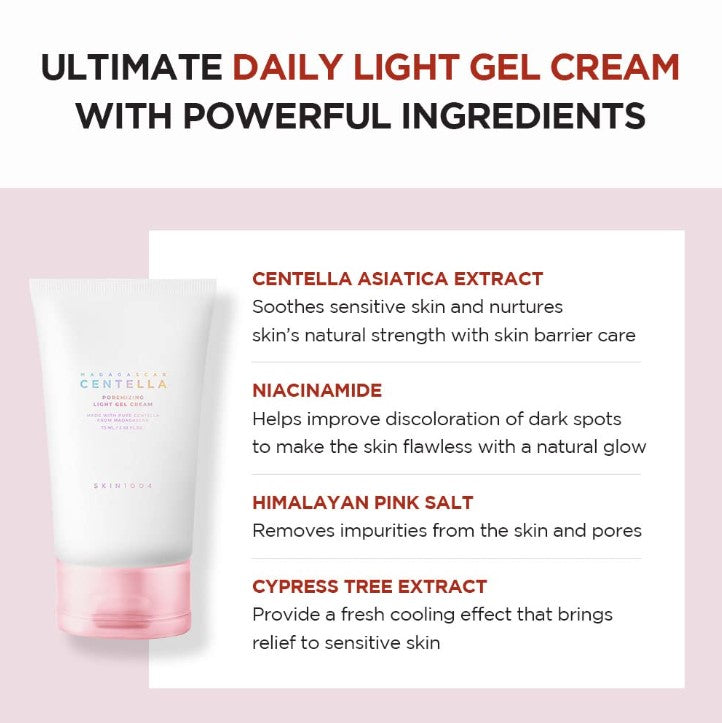 Madagascar Centella Poremizing Light Gel Cream 75ml