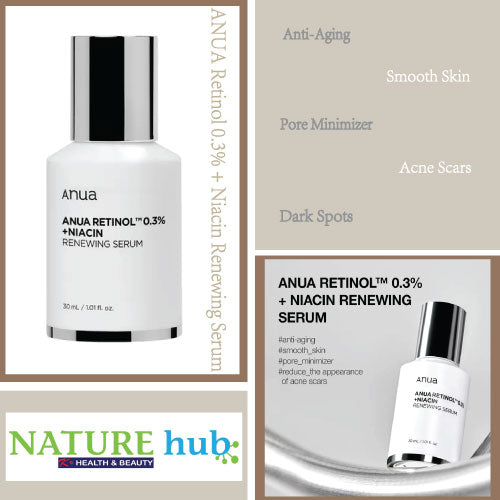 Nano Retinol 0.3% Niacin Renewing Serum 30ml / 1.01 fl. oz.