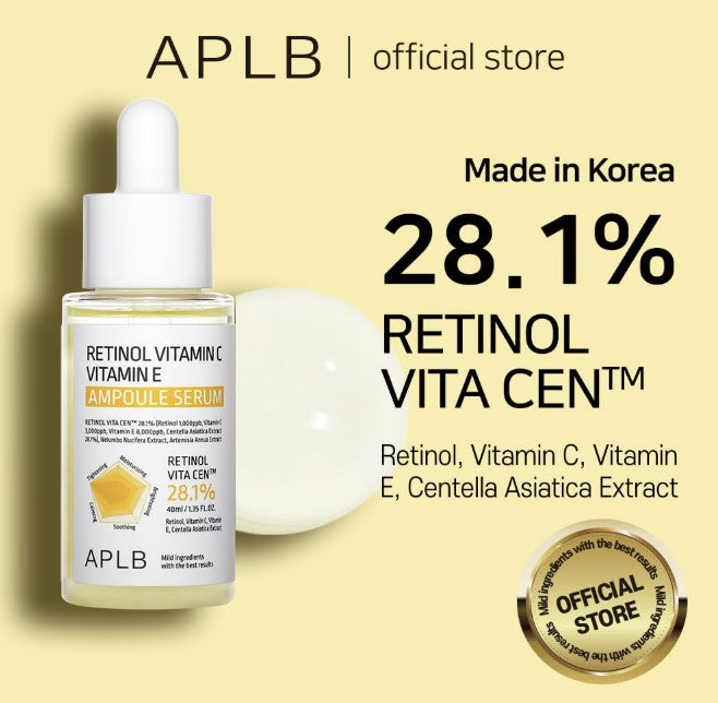 Retinol Vitamin C Vitamin E Ampoule Serum 1.35fl. oz.