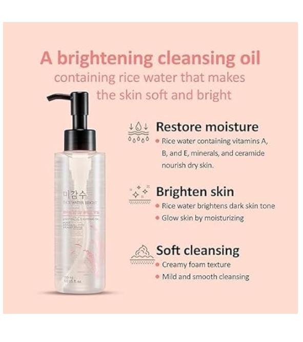 Rice Water Bright Light Facial Cleansing Oil 150ml / 5.0 fl. oz.