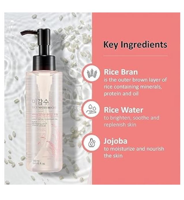 Rice Water Bright Light Facial Cleansing Oil 150ml / 5.0 fl. oz.