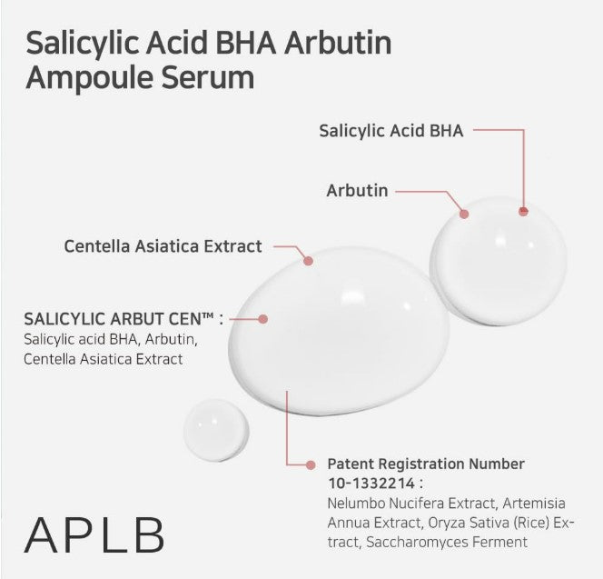 Salicylic Acid BHA Arbutin Ampoule Serum 1.35fl. oz.