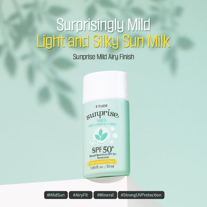 Sunprise Mild Airy Finish Sun Milk SPF50+ / PA++++ 55ml