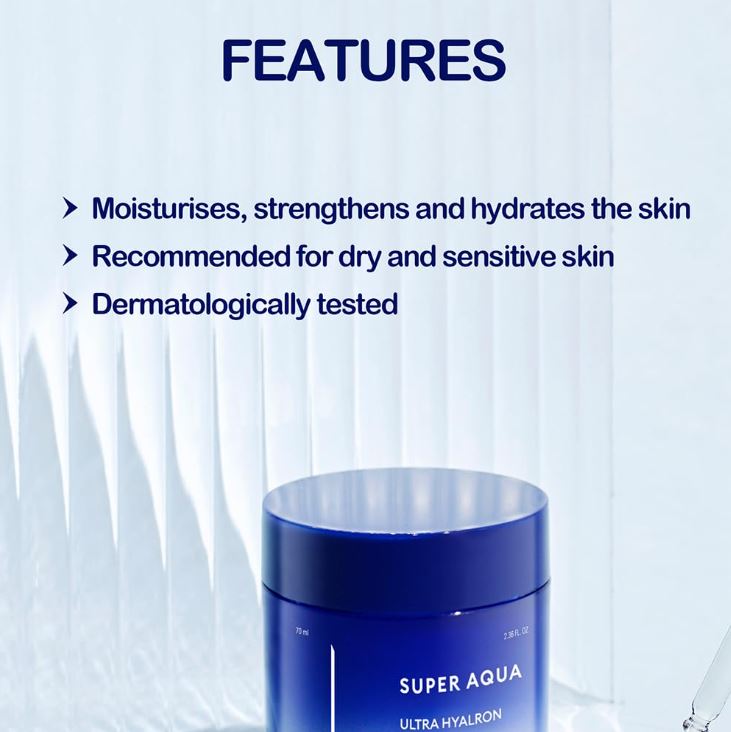 Super Aqua Ultra Hyalron Cream 70 ml