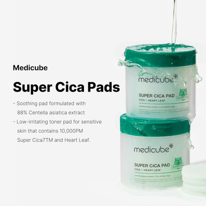 Super Cica Facial Toner Pads 70 Pads