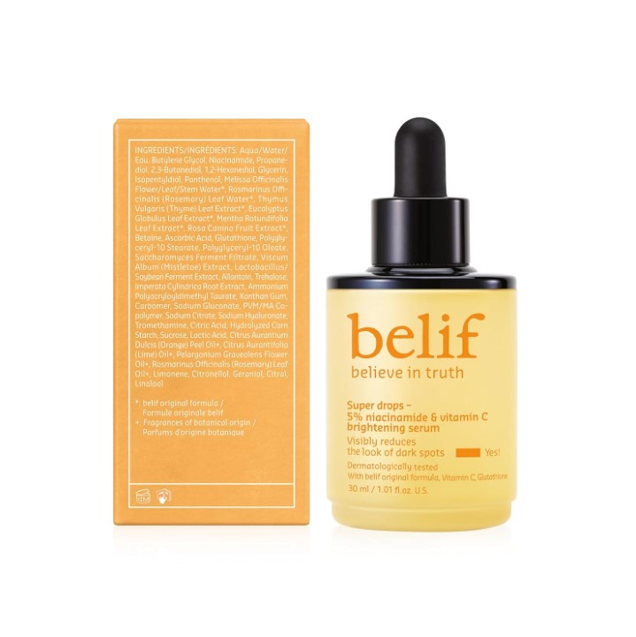 Super Drops 5% Niacinamide & Vitamin C Serum 30ml