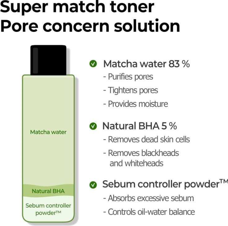 Super Matcha Pore Tightening Toner 150ml / 5.07oz