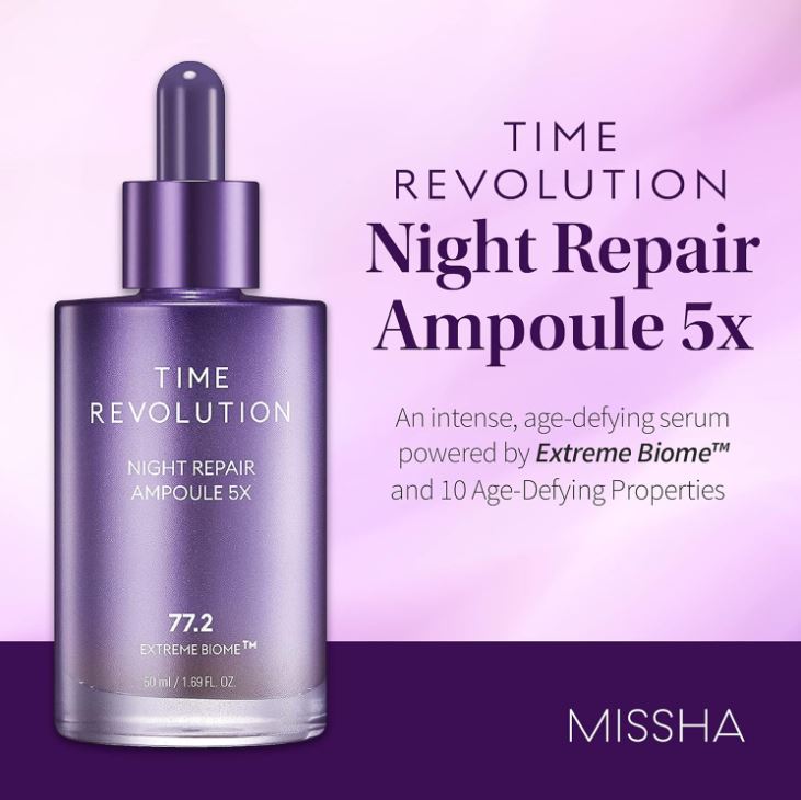 Time Revolution Night Repair Face Serum Ampoule 50ml