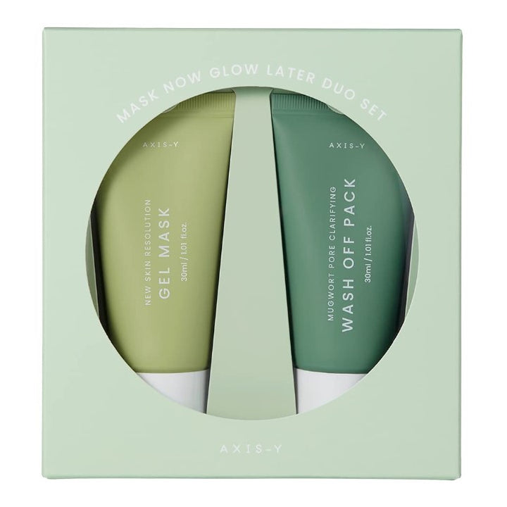 Mask Now Glow Later Wash Off Mask Duo Set 30ml