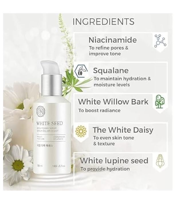 White Seed Brightening Face Serum 50ml / 1.69 fl. oz.