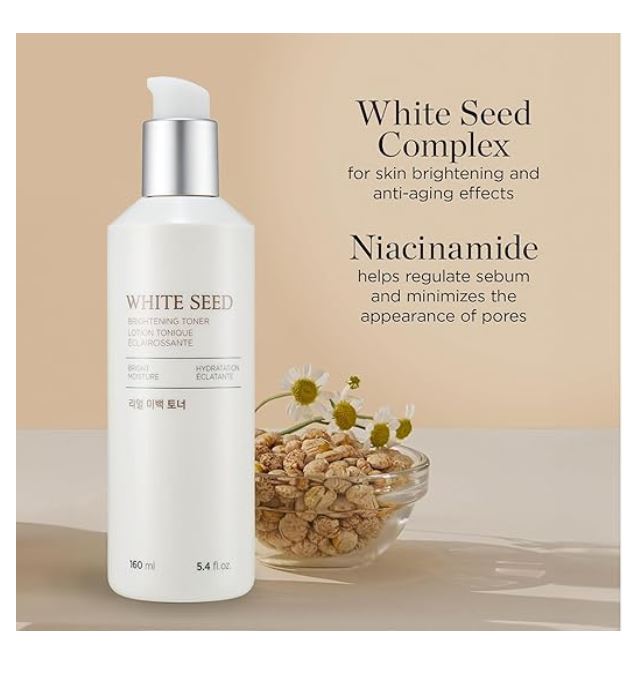 White Seed Brightening Toner 160ml / 5.4 fl. oz.