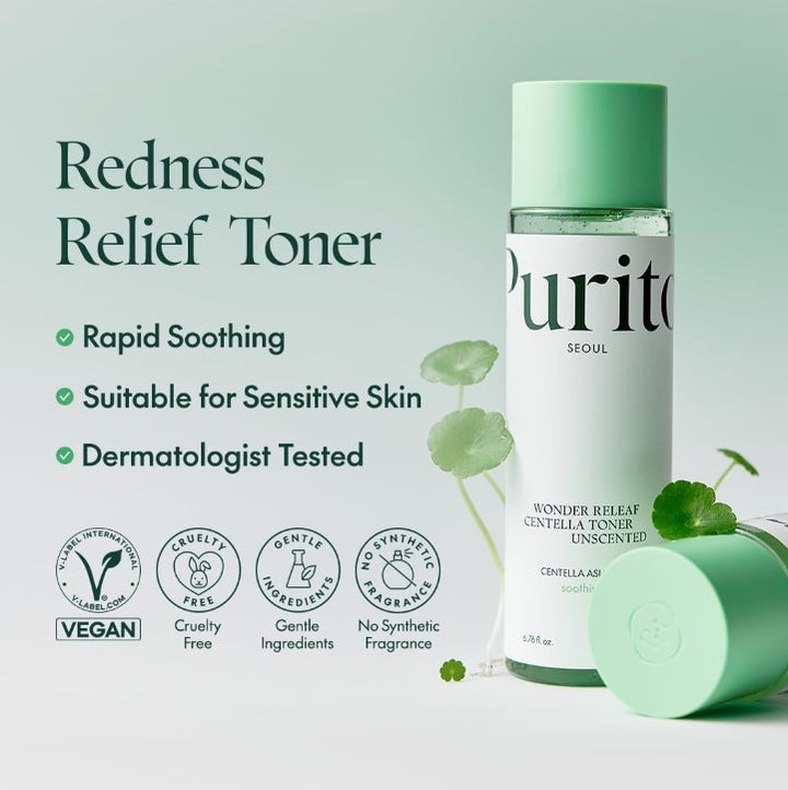 Wonder Releaf Centella Toner Unscented 200ml