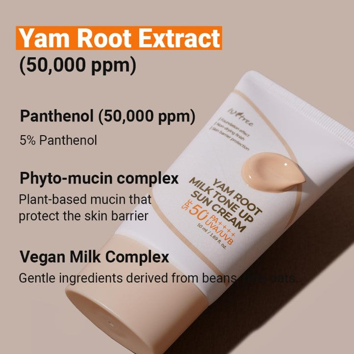 Yam Root Milk Tone Up Sun Cream 50ml